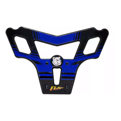 Bumper AXP Noir et bleu en PHD 15mm pour Quad Yamaha 450 YFZ 03-10