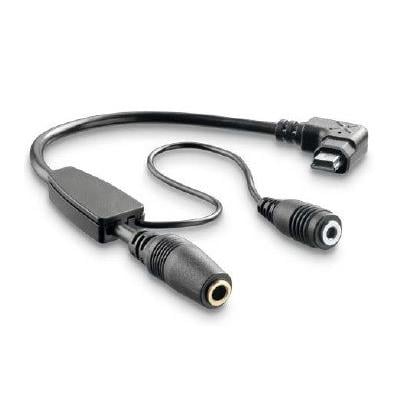 Câble adaptateur écouteurs et micro pour intercom Cellularline de la Gamme Intuitive
