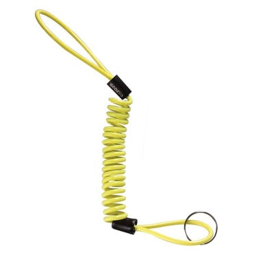 Câble anti oubli Oxford jaune 1,2m