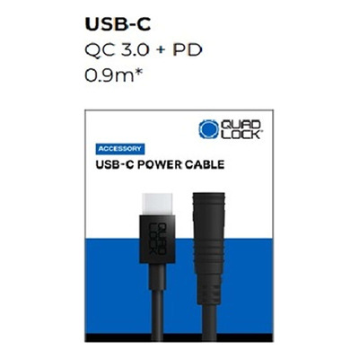 Câble d'alimentation USB-C Quad Lock Cycle
