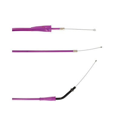 Câble de gaz Doppler violet Derbi Senda Euro 2