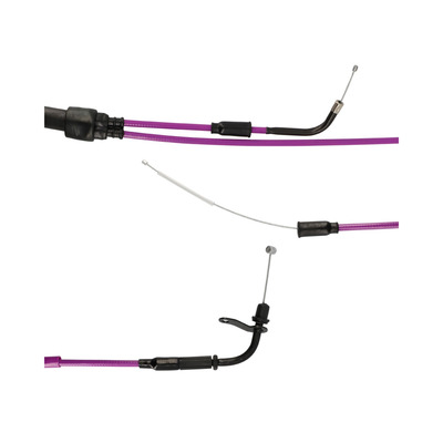 Câble de gaz Doppler violet Rieju MRT