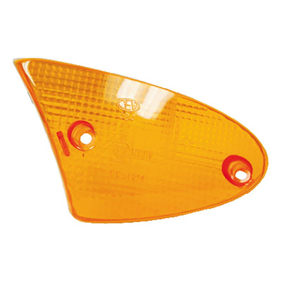 Cabochon de clignotant RMS avant gauche orange Aprilia SR 50