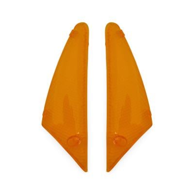 Cabochons clignotants avant orange adaptable Peugeot 50 buxy