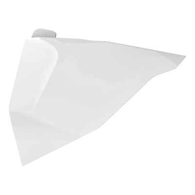 Cache de Boîte à Air POLISPORT Type Origine Blanc - KTM SX / SXF 19-22