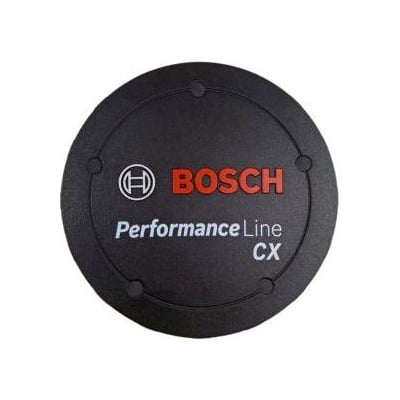 Cache habillage logo VAE Bosch rond noir/rouge - Bosch (Performance Line CX Gen 2)