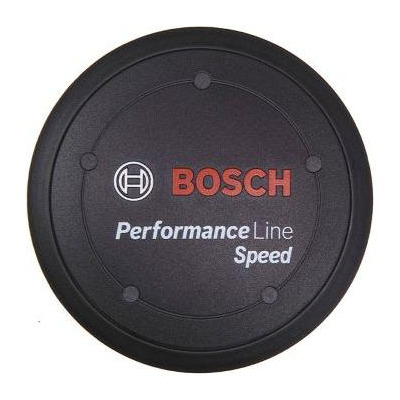 Cache habillage logo VAE Bosch rond noir - Bosch (Performance Line Speed Gen 2)
