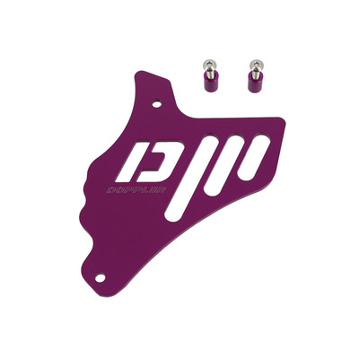 Cache pignon alu Doppler violet moteur AM6