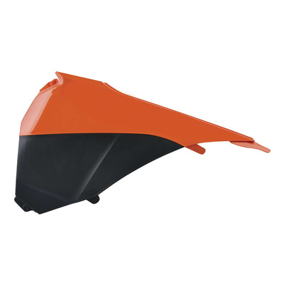 Cache de boîte à air Polisport type origine orange/noir KTM EXC 250 14-16