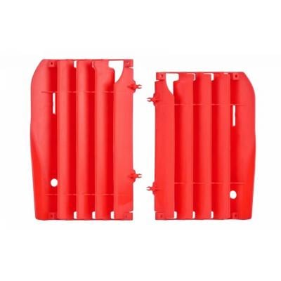 Caches de radiateur Polisport Honda CR 250R 05-07 rouge