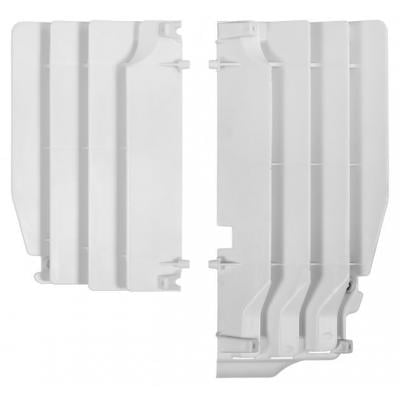 Caches de radiateur Polisport Suzuki 250 RM-Z 10-17 blanc