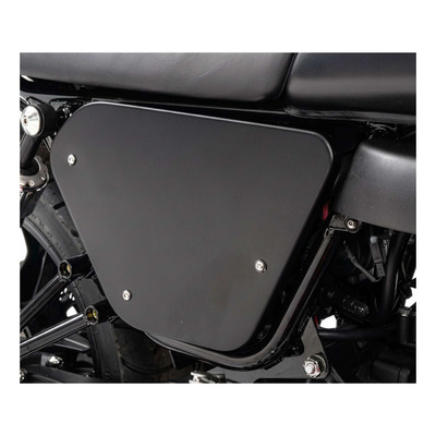 Caches latérale en aluminium noir d'origine 2S000179 Moto Guzzi V7 750 2008-16