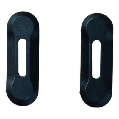 Caches vis de cadre en aluminium noir d'origine 2S000929 Moto Guzzi V9 Bobber 850 2016-23