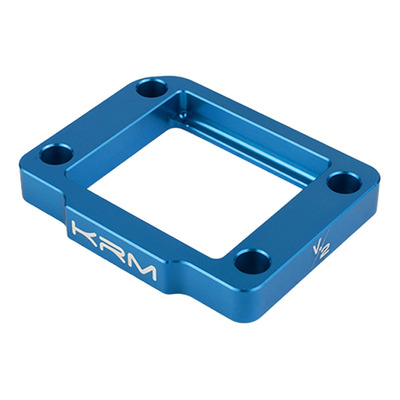 Cale d'admission V2 en aluminium de 10 mm bleu - AM6