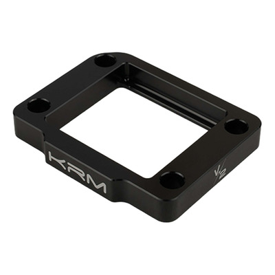 Cale d'admission V2 en aluminium de 10 mm noir - AM6