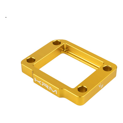 Cale d'admission V2 en aluminium de 10 mm or - AM6