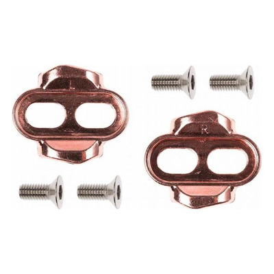 Cales VTT Easy release Crankbrothers 6° rose