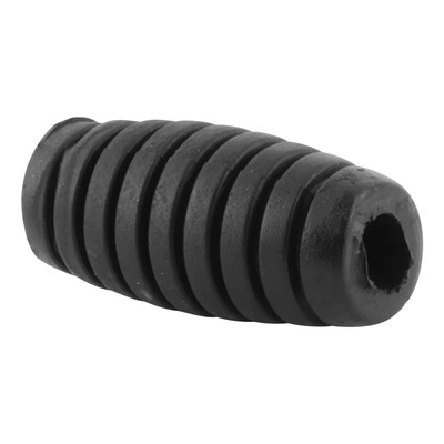 Caoutchouc de sélecteur de vitesse ou kick noir Ø 8x20 mm