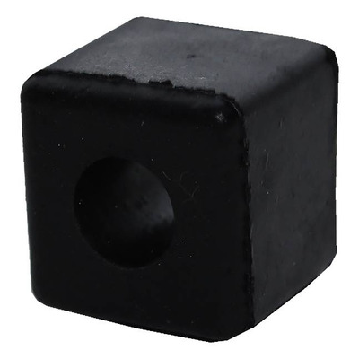 Caoutchouc de plaque numéro latérale droite YCF - Noir
