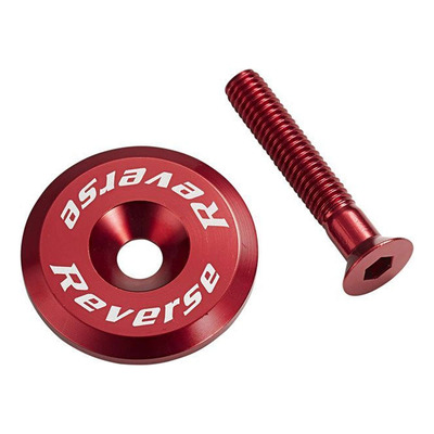 Capot de direction Reverse aluminium rouge
