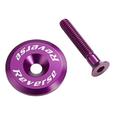 Capot de direction Reverse aluminium violet
