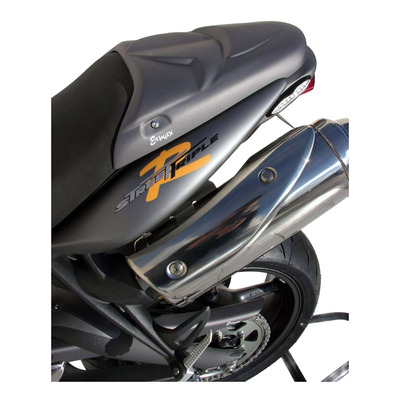 Capot de selle Ermax gris satin clair (graphite matt [LS]) Triumph Street Triple 675 R 09-11