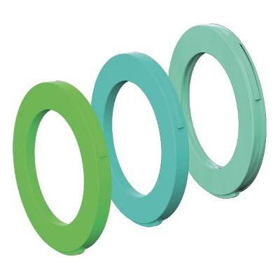 Capuchons de personnalisation étrier de frein Magura 2 pistons Vert - Vert menthe - Bleu turquoise (