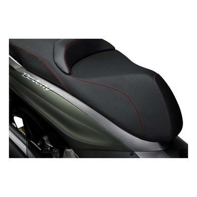Carénage supérieur arrière droit effet carbone d'origine 1B006056 Piaggio Beverly 300 2016-20
