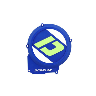 Carter d'allumage Doppler Minarelli AM6 bleu / jaune fluo