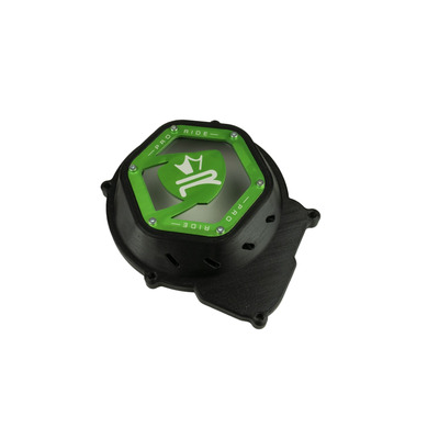 Carter d‘allumage KRM réversible noir/vert AM6