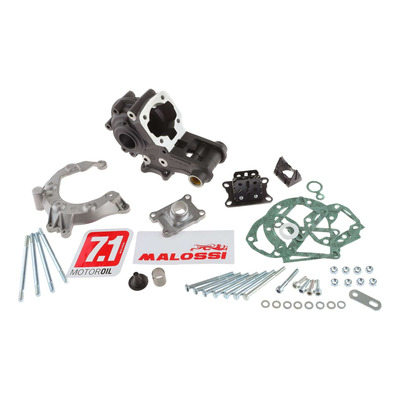 Carter Moteur noir Malossi Peugeot 103 SP-MVL (support intégré)