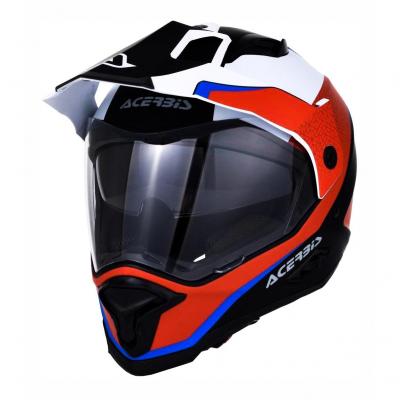 Casque Acerbis Reactive Graffix rouge/blanc