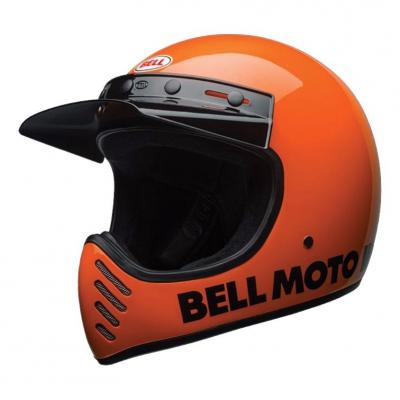 Casque Bell Moto 3 Classic orange fluo