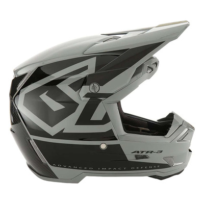 Casque cross 6D ATR-3 Hex glossy black