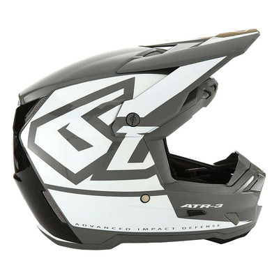 Casque cross 6D ATR-3 Hex glossy white