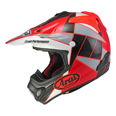 Casque cross Arai MX-V Evo Peak rouge