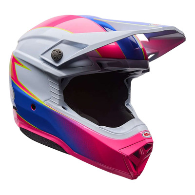 Casque cross Bell Moto-10 MIPS Falcon white/pink