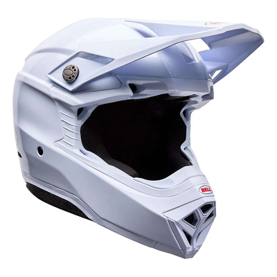 Casque cross Bell Moto-10 MIPS Solid white