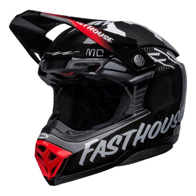 Casque cross Bell Moto-10 MIPS Spherical Fasthouse Privateer noir/rouge