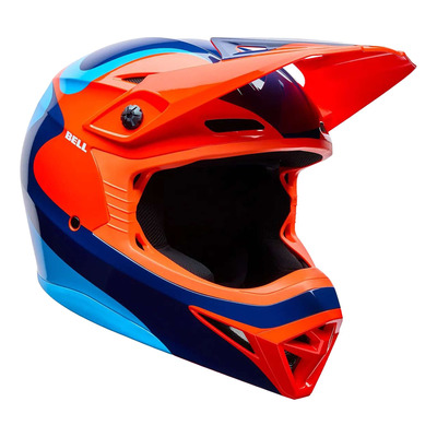 Casque cross enfant Bell MX-10 MIPS Wave orange/blue