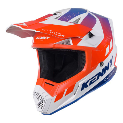Casque cross enfant Kenny Track Kid Graphic Patriot shinny