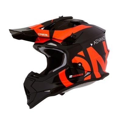 Casque cross enfant O’Neal 2SRS Slick noir/orange