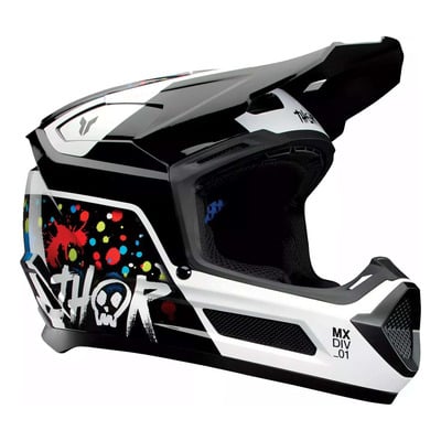 Casque cross enfant Thor Fleet Youth Splat black