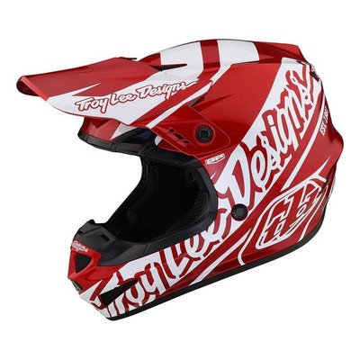 Casque cross enfant Troy Lee Designs Youth GP Slice red/white
