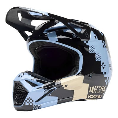 Casque cross Fox Racing V1 Digi Image light slate