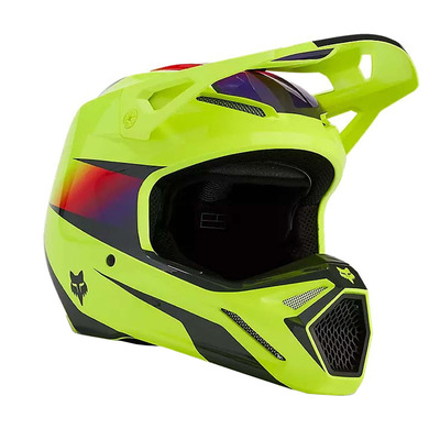 Casque cross Fox Racing V1 fluora yellow