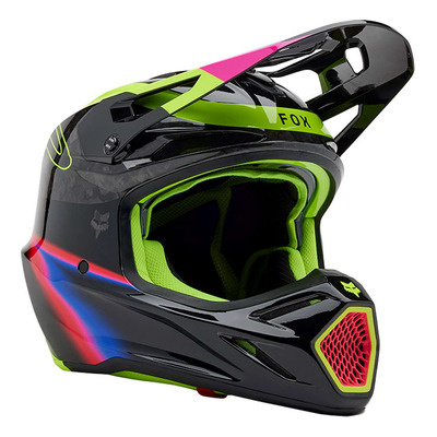 Casque cross Fox Racing V3 RS Energy black