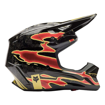 Casque cross Fox Racing V3 RS Inning black