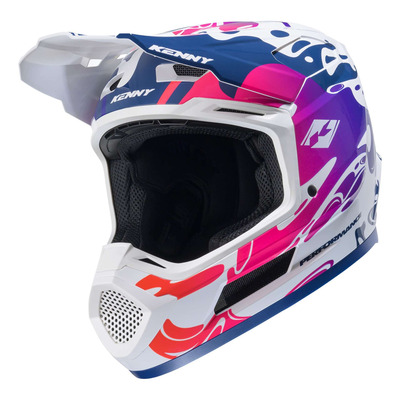 Casque cross Kenny Performance Fluid Shinny