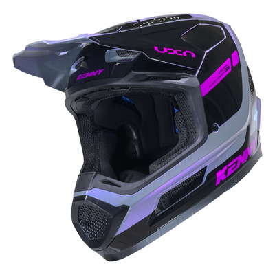 Casque cross Kenny Performance Graphic diamond purple
